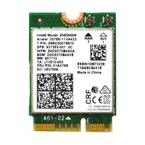 Wi-Fi карта Intel Wireless-AC 9560NGW | M.2 | Dual Band | Bluetooth 5.0, Душанбе