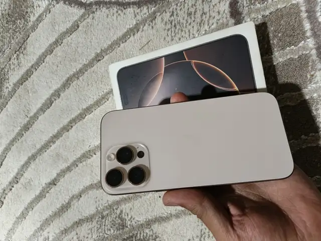 Apple iPhone 16 Pro Max, 256 gb, Desert Titanium, Душанбе