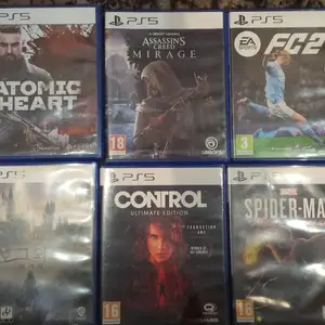 Диски с играми для игровой приставки PlayStation5, Душанбе