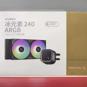 Водяное охлаждение для процессора DeepCool 240 ARGB Black, Душанбе