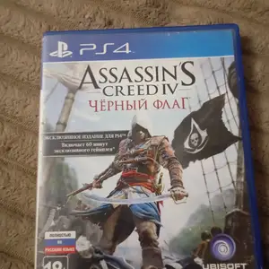 Игра Assassin's creed black flag для PS4, Душанбе