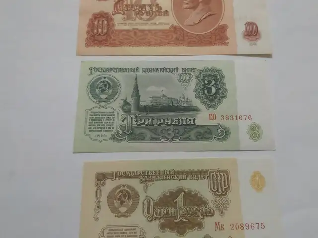 Набор купюры СССР 1961 года, Душанбе
