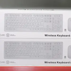 Беспроводная клавиатура и мышка K06 White, Душанбе