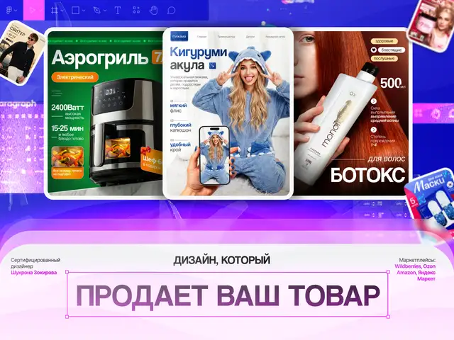 Графический дизайнер / Дизайнер для маркеплейсов / Wildberries / Amazon / Баннер, Душанбе