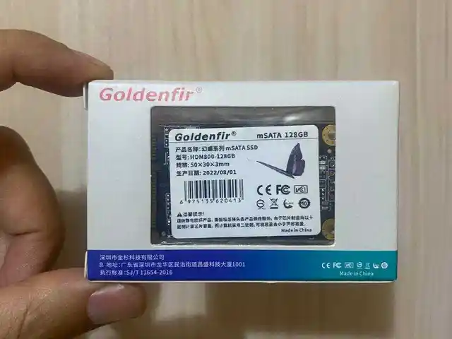 Жесткий диск MSATA SSD накопитель Goldenfir 128Gb, Душанбе