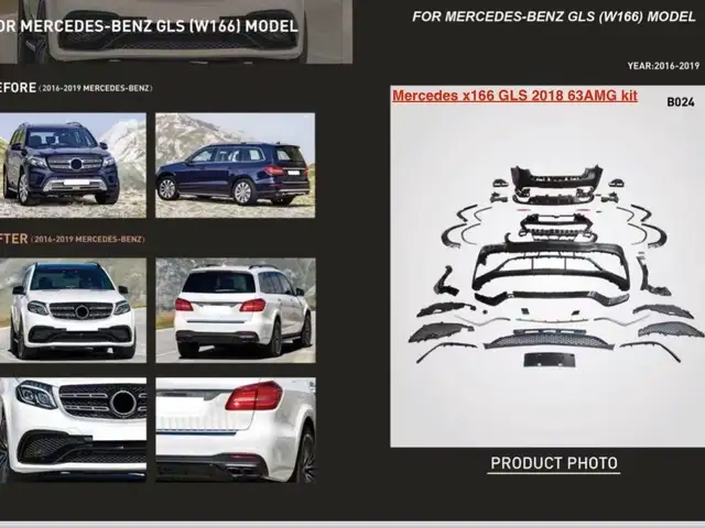 Кузовной комплект Mercedes-Benz x166 GLS AMG63, Душанбе