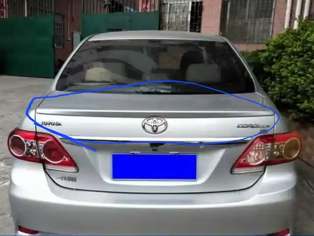 Спойлер на Toyota Corolla 3, Душанбе