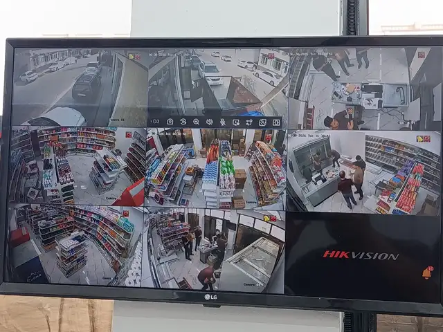Установка камер видеонаблюдения в Hikvision, Душанбе