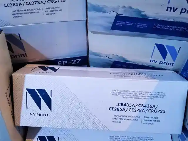 Картриджи Canon и НР NV-CB435A/436A/285/725, Душанбе
