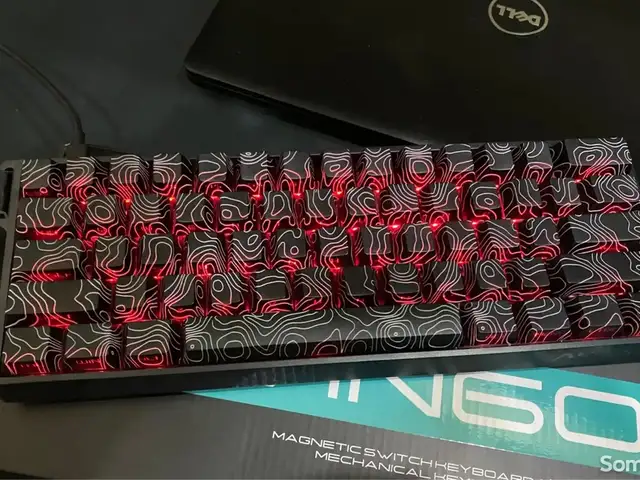 Магнитная клавиатура WIN60HE с 10+ режимами подцветки, Худжанд