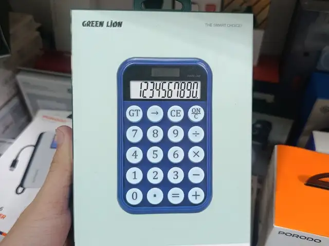 Карманный калькулятор Green Lion pocket calculator 10 Digits, Душанбе