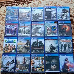 Комплект игры для Playstation 4, Душанбе