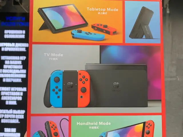 Игровая приставка Nintendo Switch OLED, Душанбе - 2
