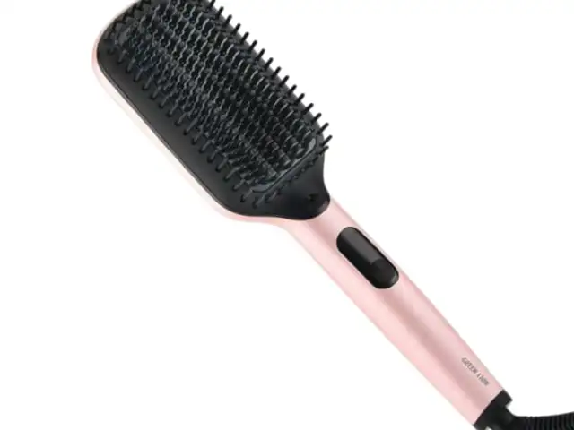 Расческа выпрямитель Green Lion Straightener Comb розовый, Душанбе