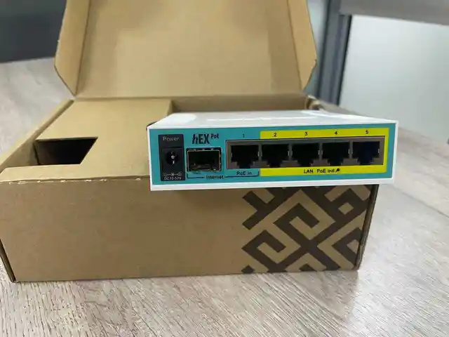 Роутер MikroTik hEX PoE, Душанбе