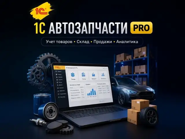 Автоматизация магазина автозапчастей на базе 1С, Душанбе