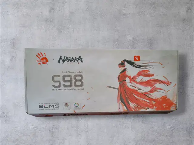 Механическая клавиатура Bloody S98 Naraka Edition, Душанбе
