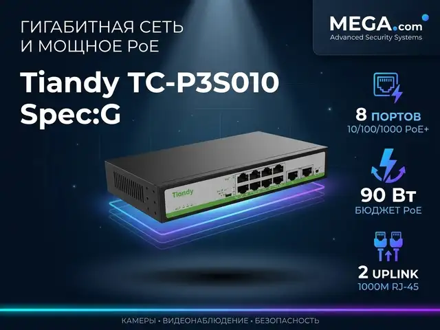 Tiandy TC-P3S010 Spec G, Худжанд