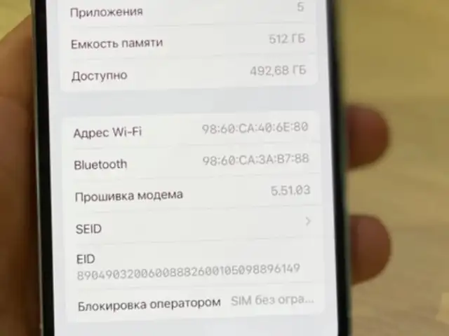 Apple iPhone 12 pro, 512 gb, Graphite, Восеъ