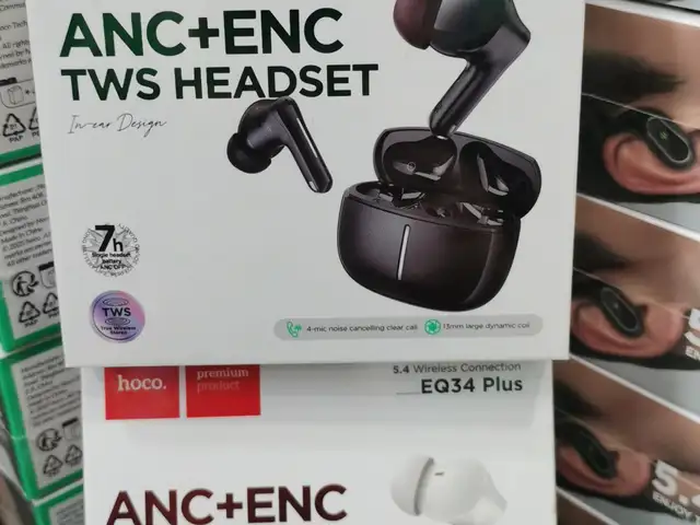 Беспроводные наушники HOCO EQ34 Plus, ANC, Душанбе