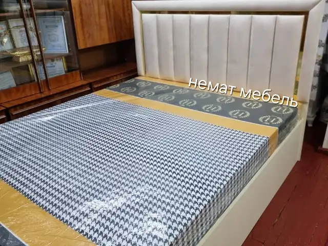 Двуспальная кровать с медицинским матрасом, Душанбе