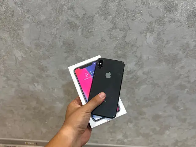 Apple iPhone X, 64 gb, Space Grey, Хуҷанд