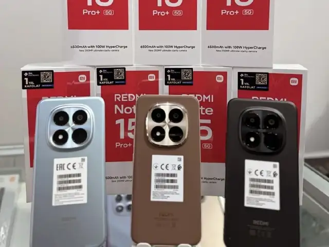 Xiaomi Redmi Note 15 Pro Plus 5G 12+6/512Gb black 2026, Душанбе