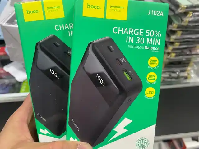 Портативный аккумулятор J102A Cool figure PD20W QC3.0 20000mAh, Душанбе
