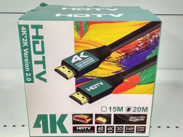HDMI кабель Qiu-Link 4K 20M, Душанбе
