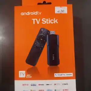 ТВ приставка TV Stick 4K Android SMART TV 2, 16 ГБ глобальная версия, Душанбе