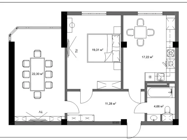 Планировка квартиры, Худжанд