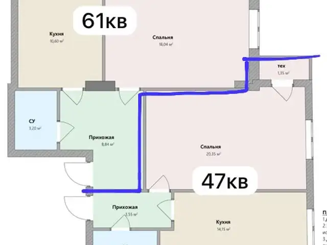 2-комн. квартира, 15 этаж, 108 м², Шохмансур, Душанбе