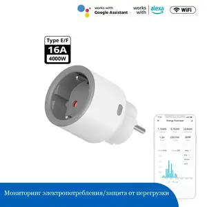 Розетка Sonoff WiFi S60TPF 16A, Хуҷанд