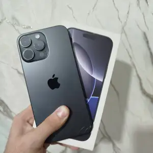 Apple iPhone 16 Pro Max, 256 gb, Black Titanium, Душанбе