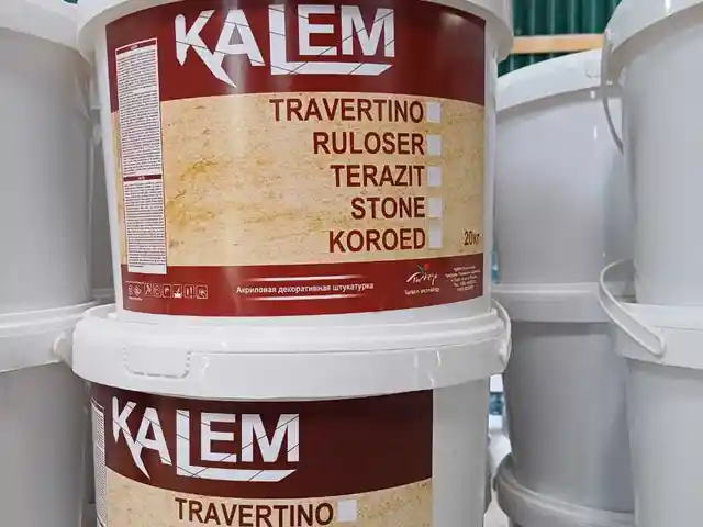 Декоративная штукатурка Kalem, Душанбе