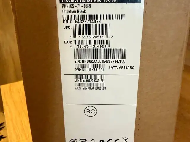 Ноутбук Acer Predator Helios Neo 16S AI, Душанбе - 5