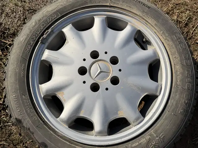 Диски и шины ромашка R16 для Mercedes Benz w210 w202, Душанбе