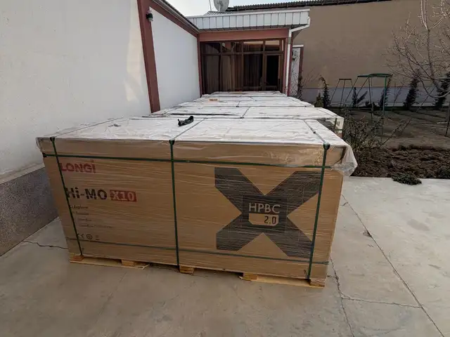 Солнечная панель Longi hi-mo 10x 650w, Худжанд