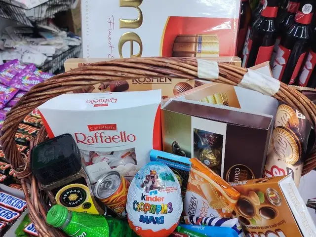 Корзина новогодние подарки на заказ, Душанбе