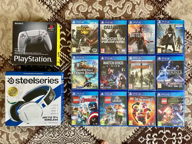 Комплект игр для PS4, Душанбе