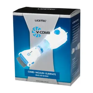 Шонаи вакуумии зидди шапуш ва ришк Licetec V-Comb Аслӣ, Душанбе