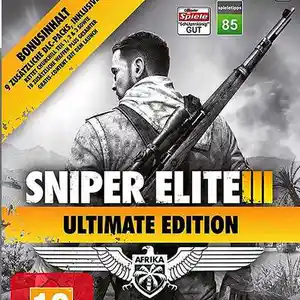 Игра Sniper elite 3 для прошитых Xbox 360, Душанбе