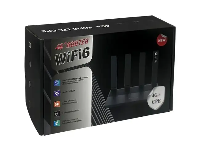 4G+ Wi-Fi 6 роутер WR800 с аккумулятором 5000mAh, Худжанд