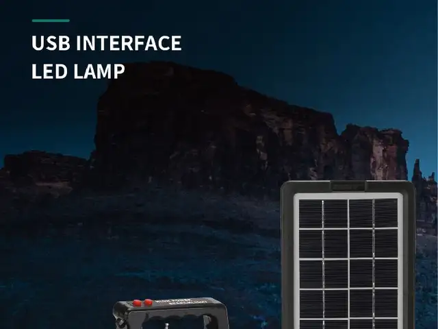 AT-X9 портативная солнечная система освещения с MP3 и радио высокомощный перезар, Душанбе