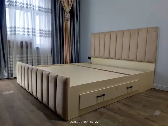 Кровать мед матрасом, Душанбе