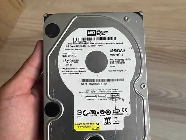 Жесткий диск HDD SE 500GB, Душанбе