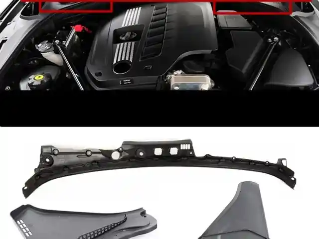 Накладка лобового стекла BMW F10, Худжанд