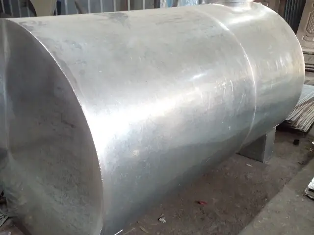 Оцинкованная бочка 2000 л/т, толщина 1/5 мм, Душанбе