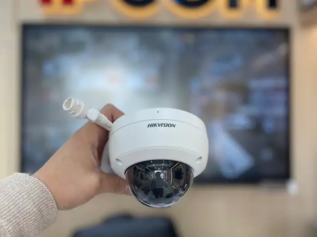 IP видеокамера Hikvision DS 2CD2163G2 IU 2.8mm 6 МП купольная камера AcuSense, Хуҷанд