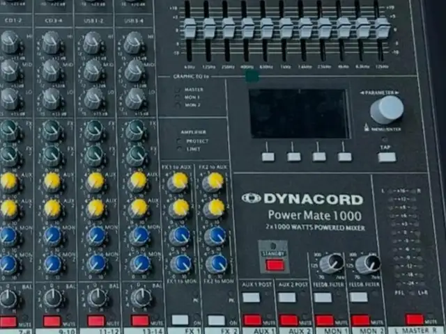 Микшерный пульт Dynacord, Хуҷанд
